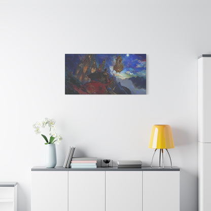 Eldritch Ascension Canvas Print