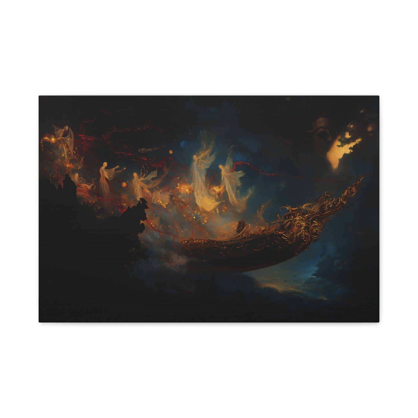 Mystical Glimmers Canvas Print