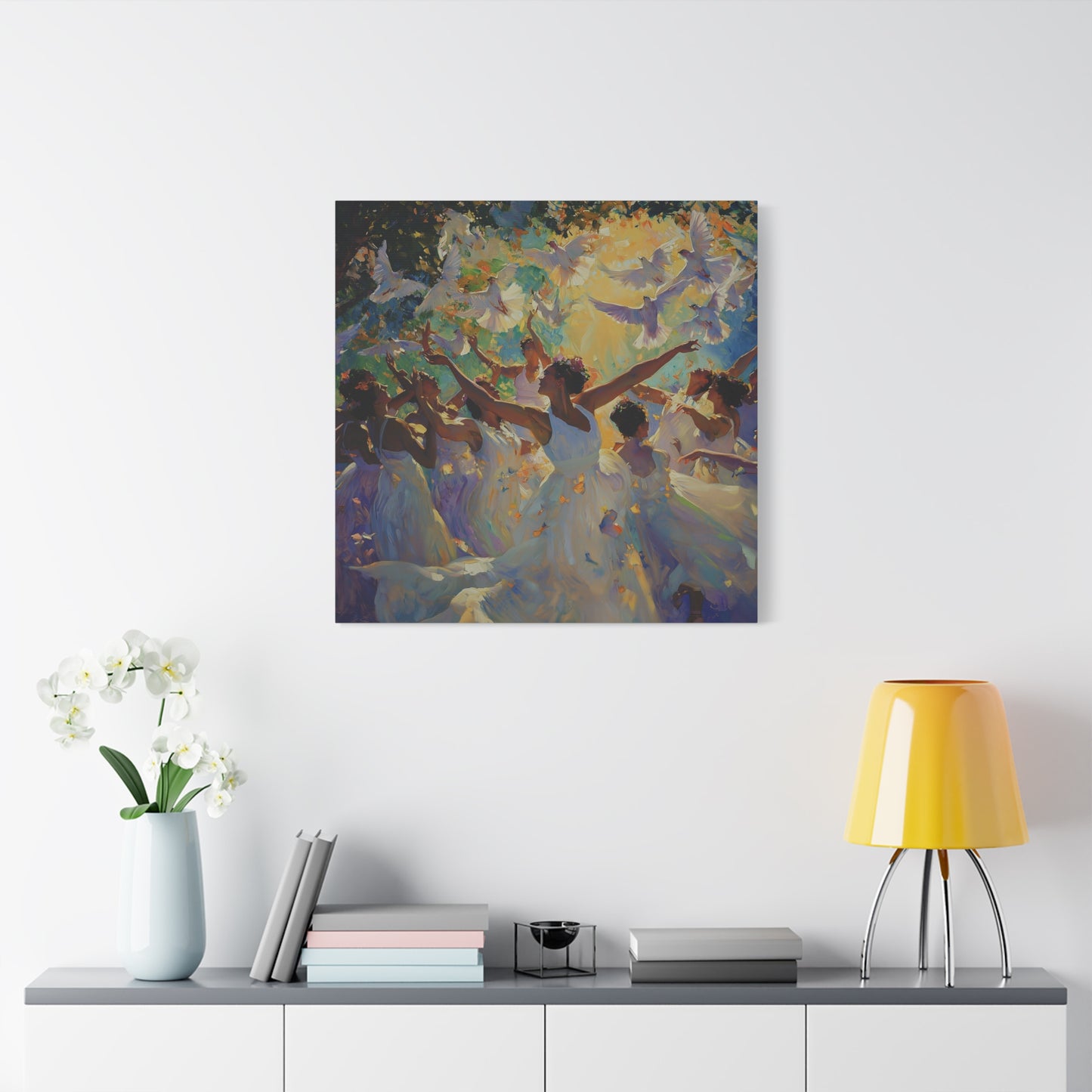 The Dance of Dreams Canvas Print