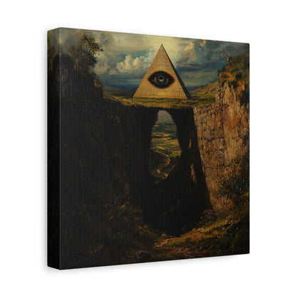 Through the Chasm Canvas Print