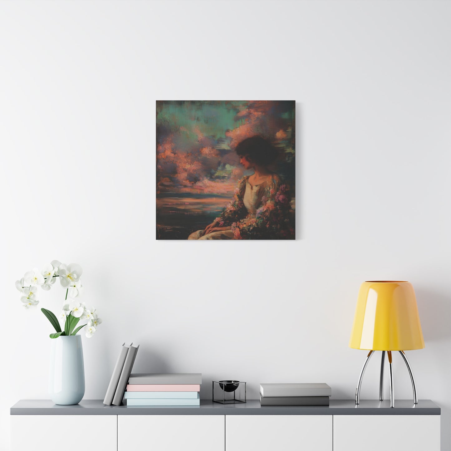 Silence of Blossoms Canvas Print