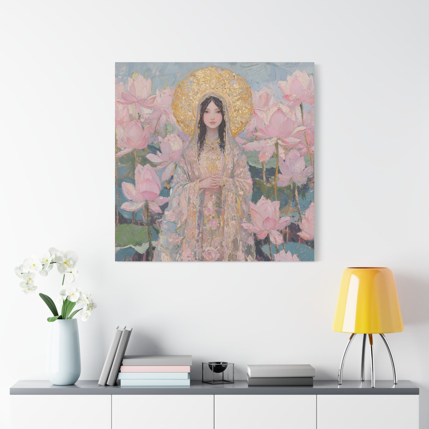 The Eldritch Bloom Canvas Print