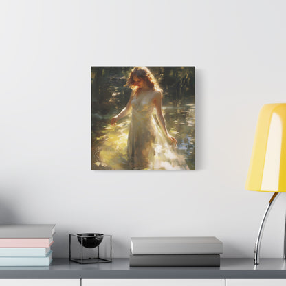 Whispering Depths Canvas Print