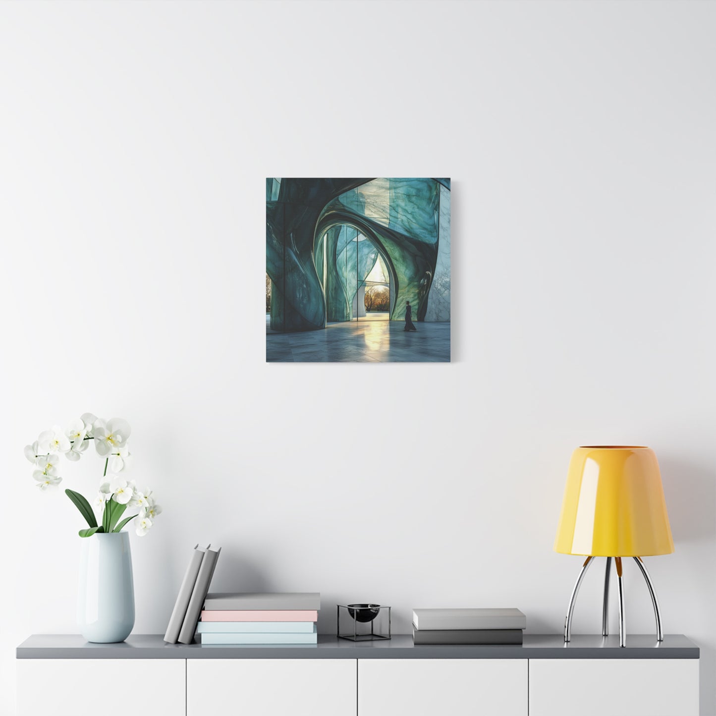 Through the Arch Canvas Print