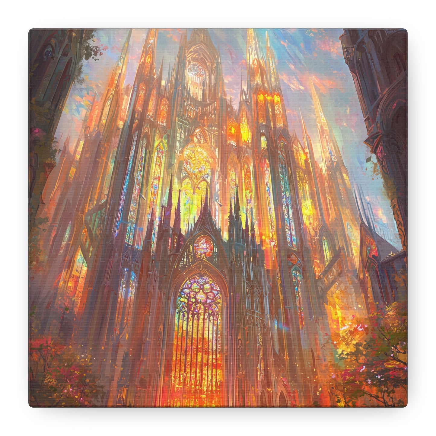 Towers of Valinor Canvas Print