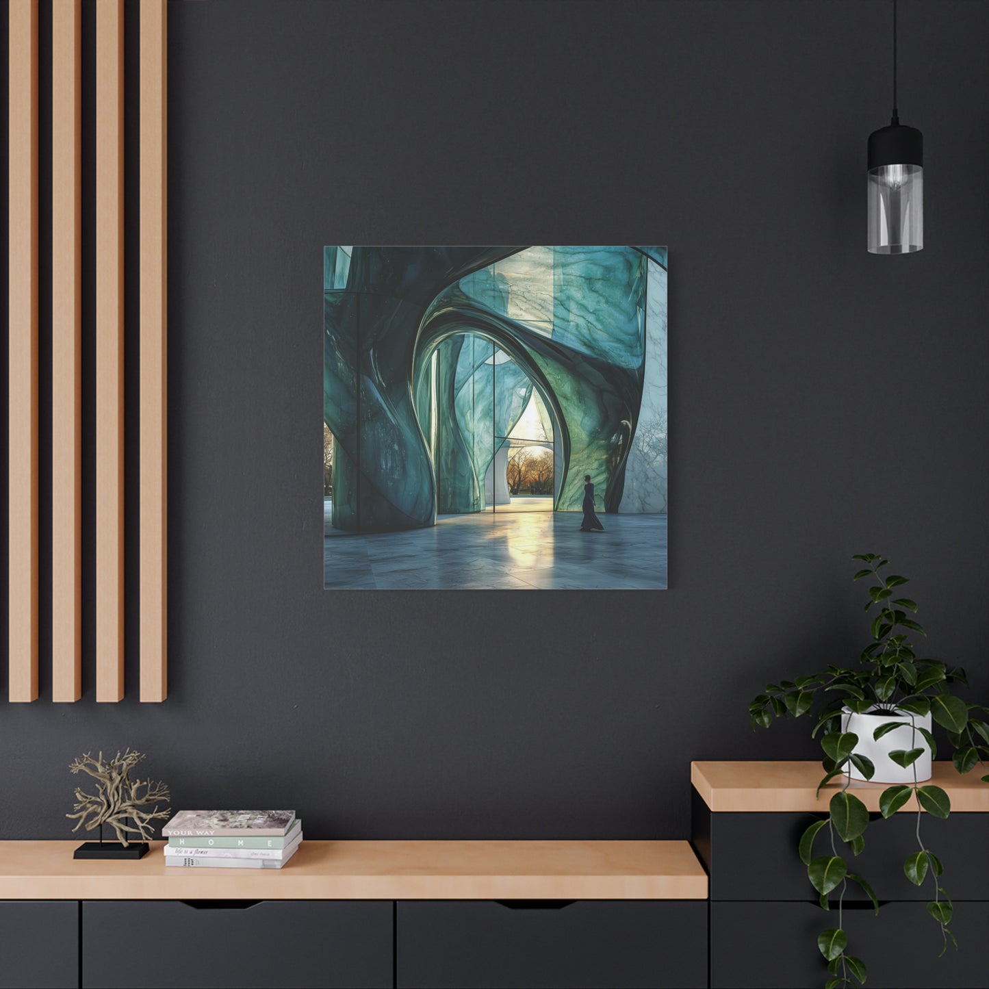 Through the Arch Canvas Print