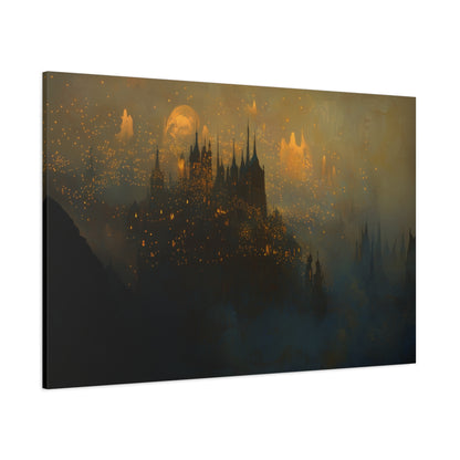 The Night Awakes Canvas Print