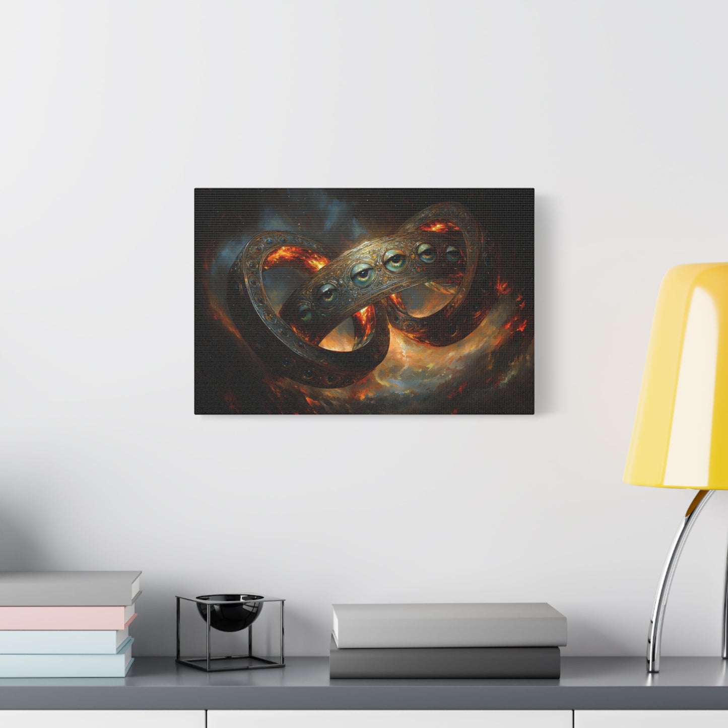 The Cosmic Gaze Canvas Print