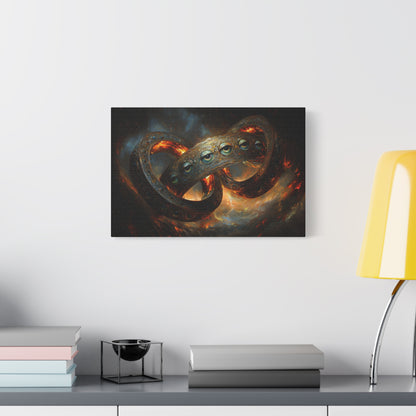 Gaiman: The Watcher's Dream Canvas Print