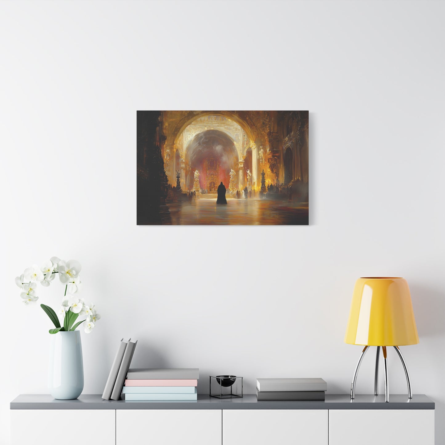 Hall of Legends Canvas Print