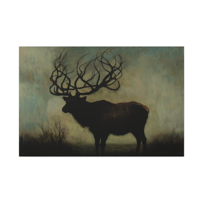 Stag of Eldamar Canvas Print