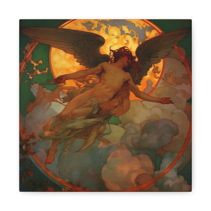 The Astral Herald Canvas Print