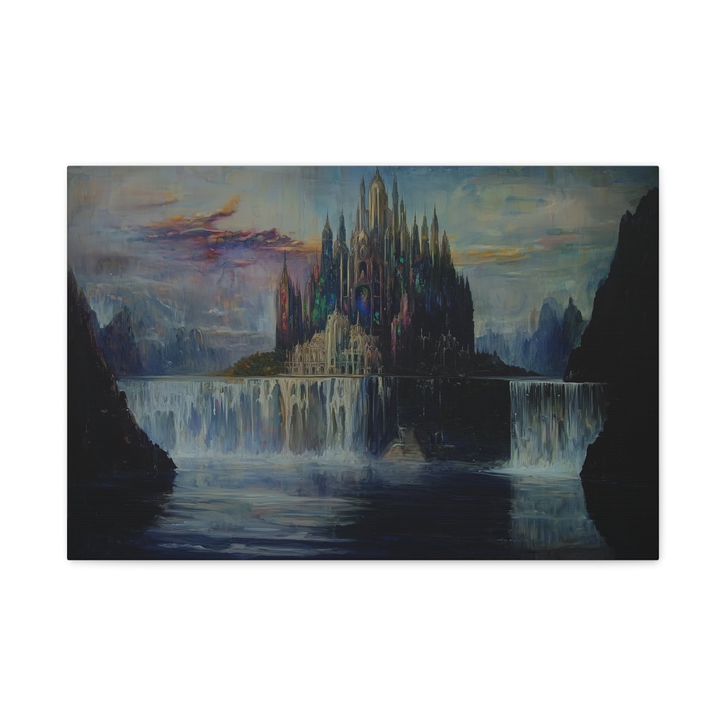 Towers of Eldor Canvas Print