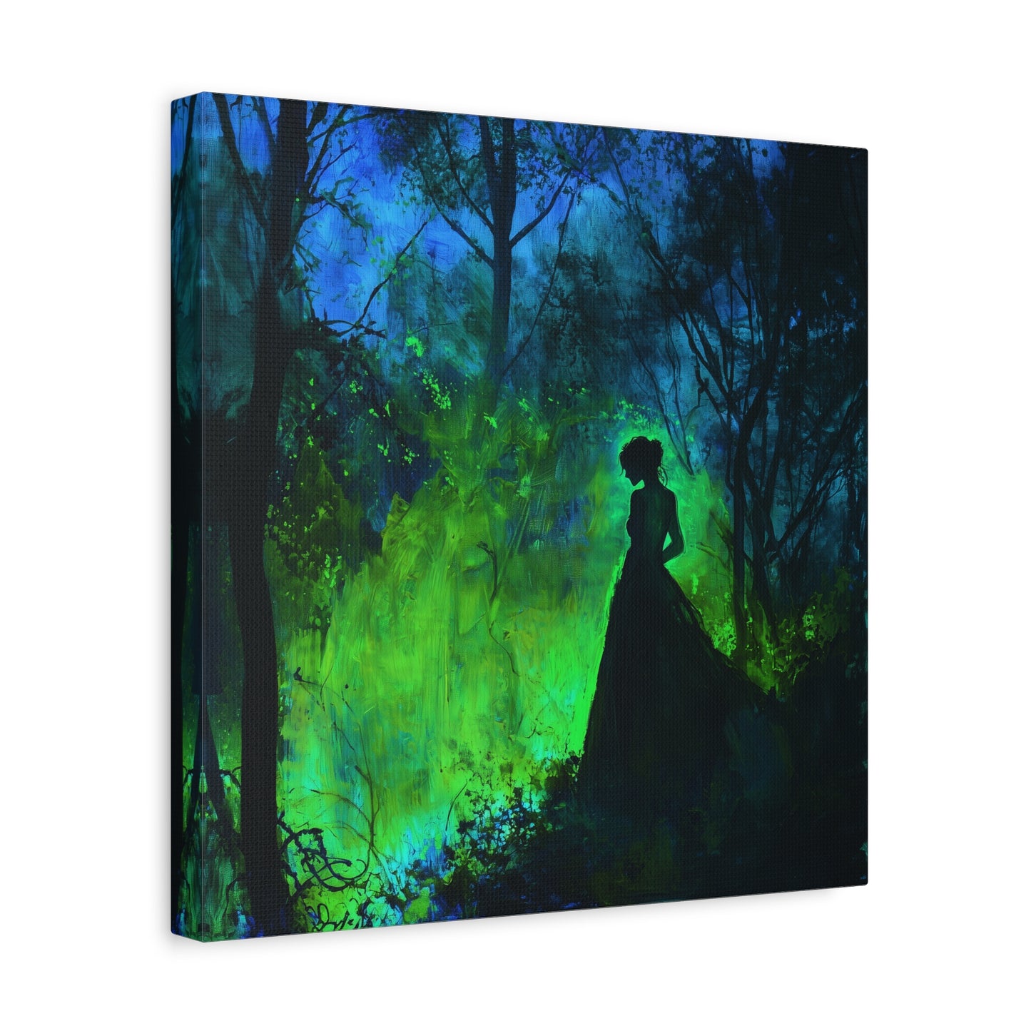 Shadow's Glow Canvas Print