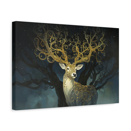 Golden Silence Canvas Print