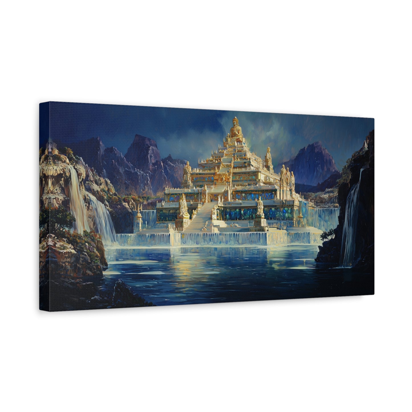 Valinor's Ascent Canvas Print