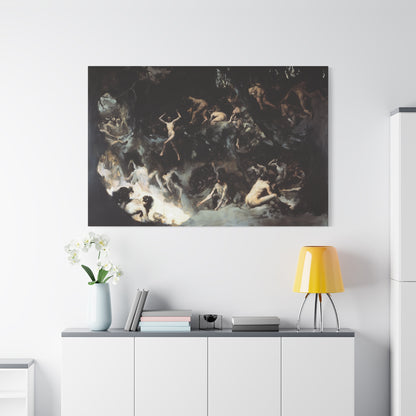 Dance of Shadows Canvas Print