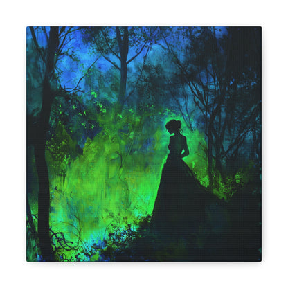 Shadow's Glow Canvas Print