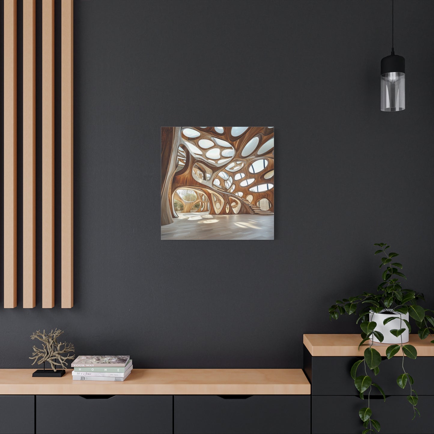 Silent Forms Canvas Print