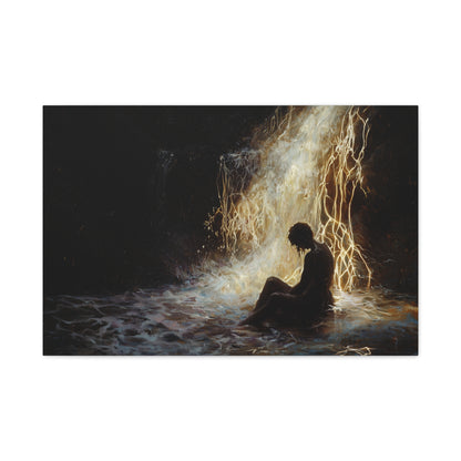 Solitude's Embrace Canvas Print