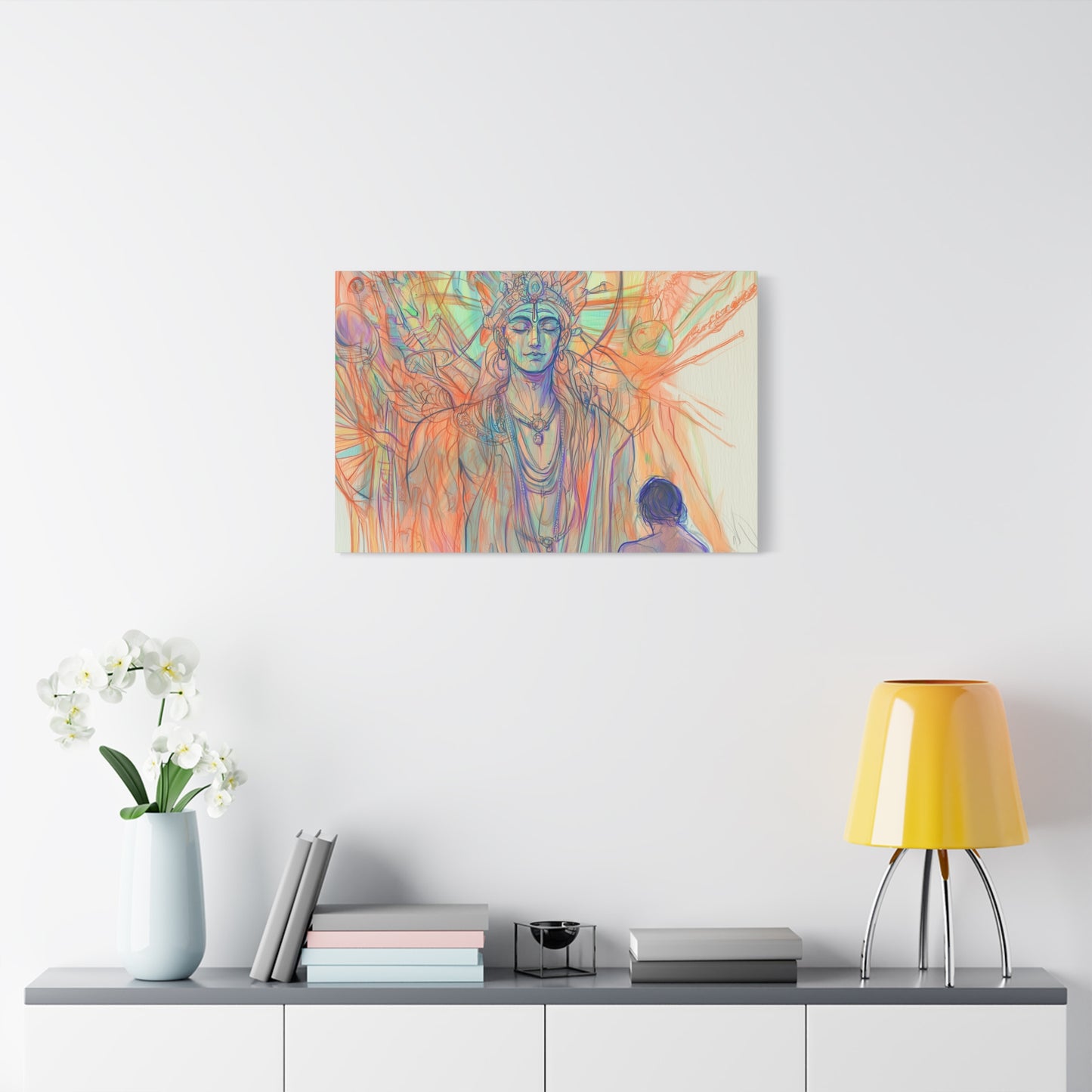 Whisper of Eldritch Divinity Canvas Print