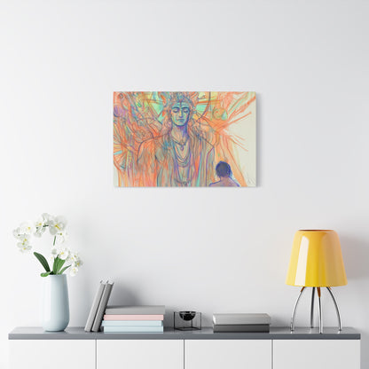 Whisper of Eldritch Divinity Canvas Print