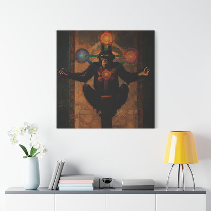 Simian Liturgy Canvas Print