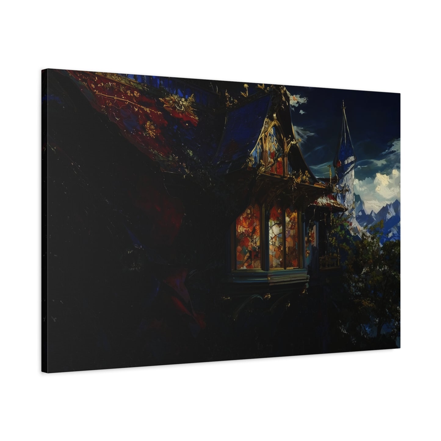 The Gilded Lament Canvas Print