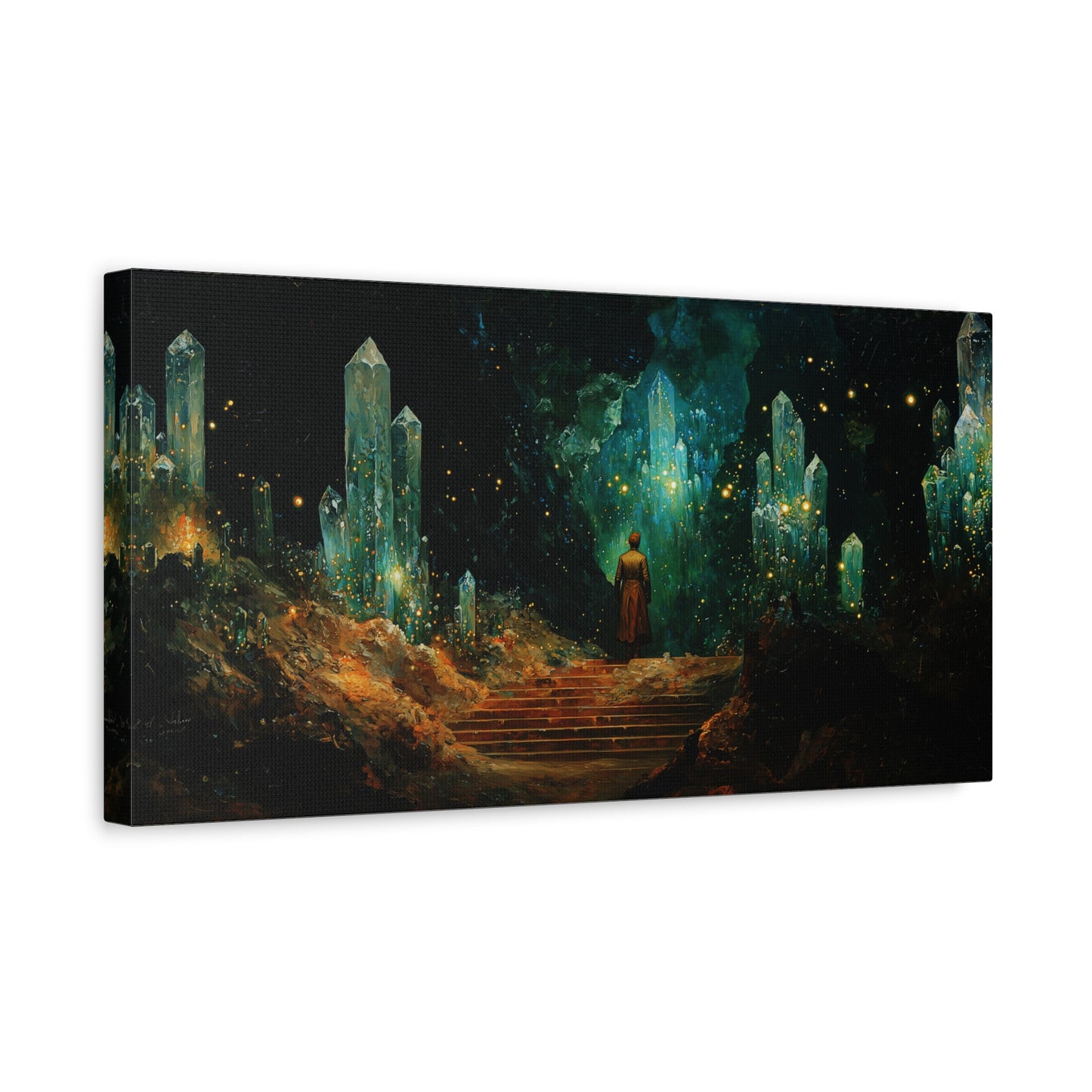 The Starglow Caverns Canvas Print