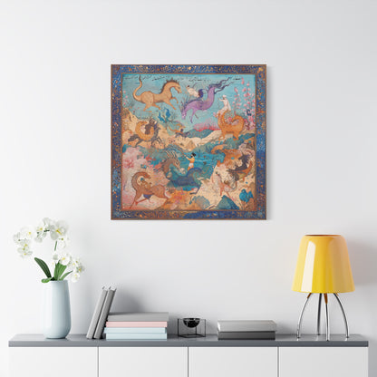 Cosmic Balance Canvas Print