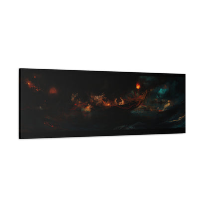 The Celestial Odyssey Canvas Print