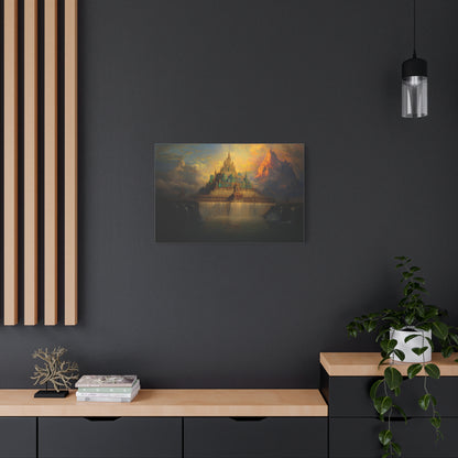 Temple of Forgotten Kings Canvas Print