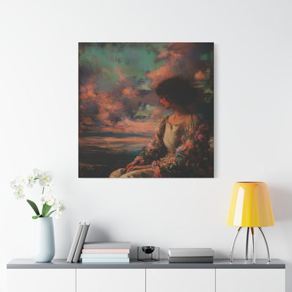 Silence of Blossoms Canvas Print