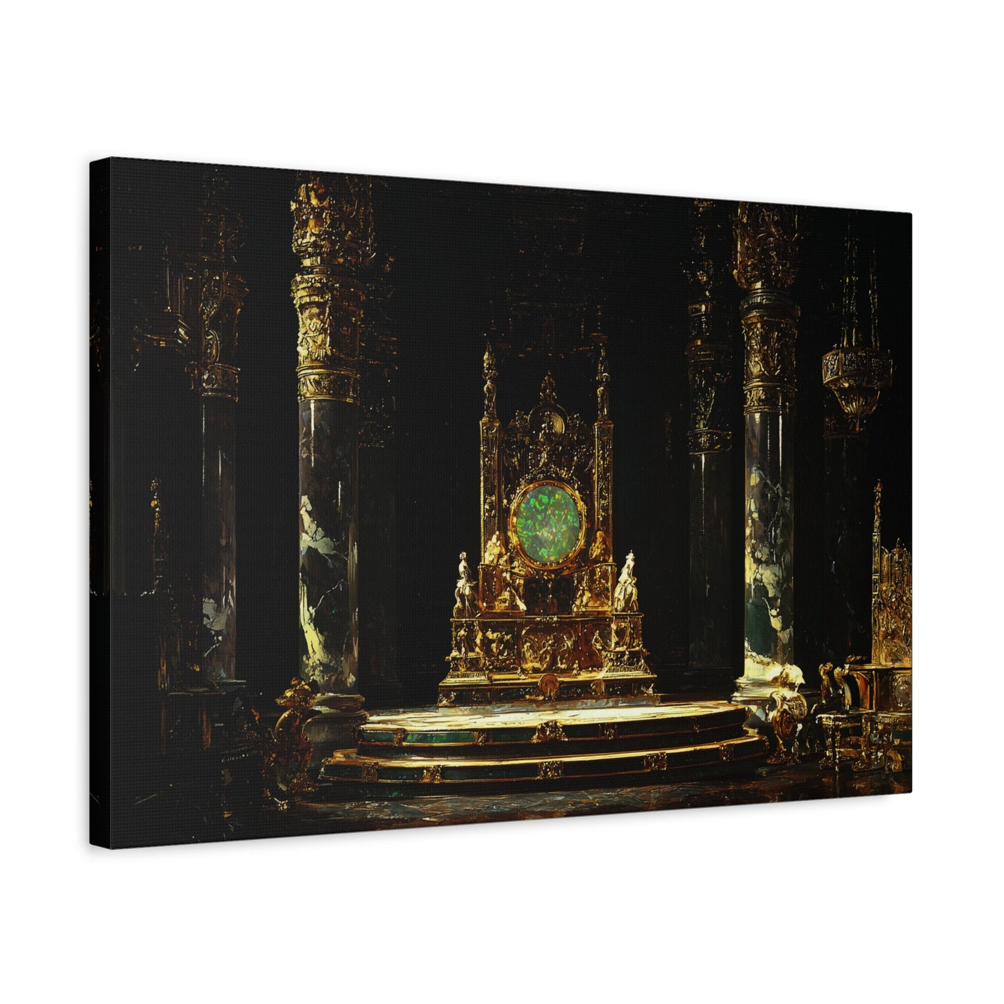 Seat of the Eldar Canvas Print