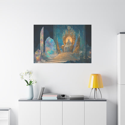 Throne of Arda Canvas Print