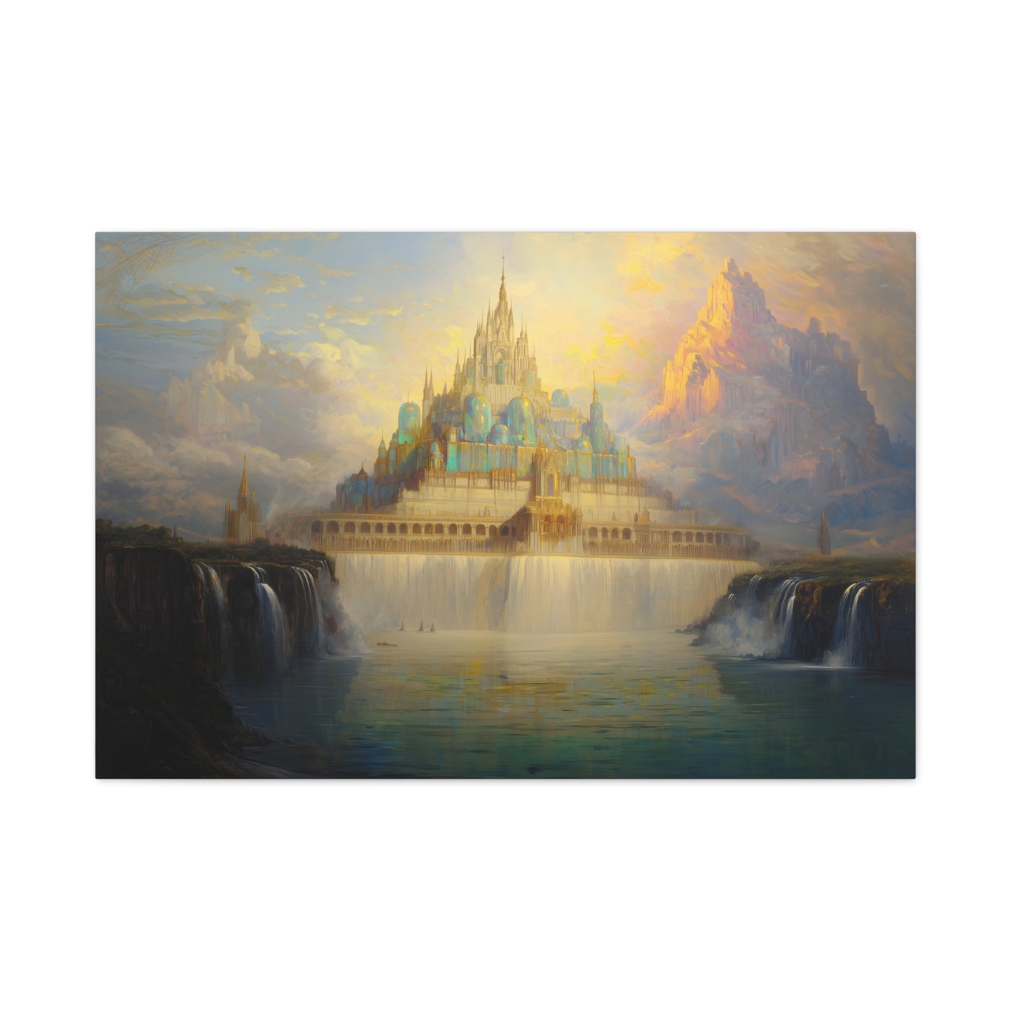 Valinor's Ascent Canvas Print