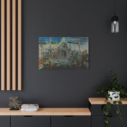 Serene Edifice Canvas Print