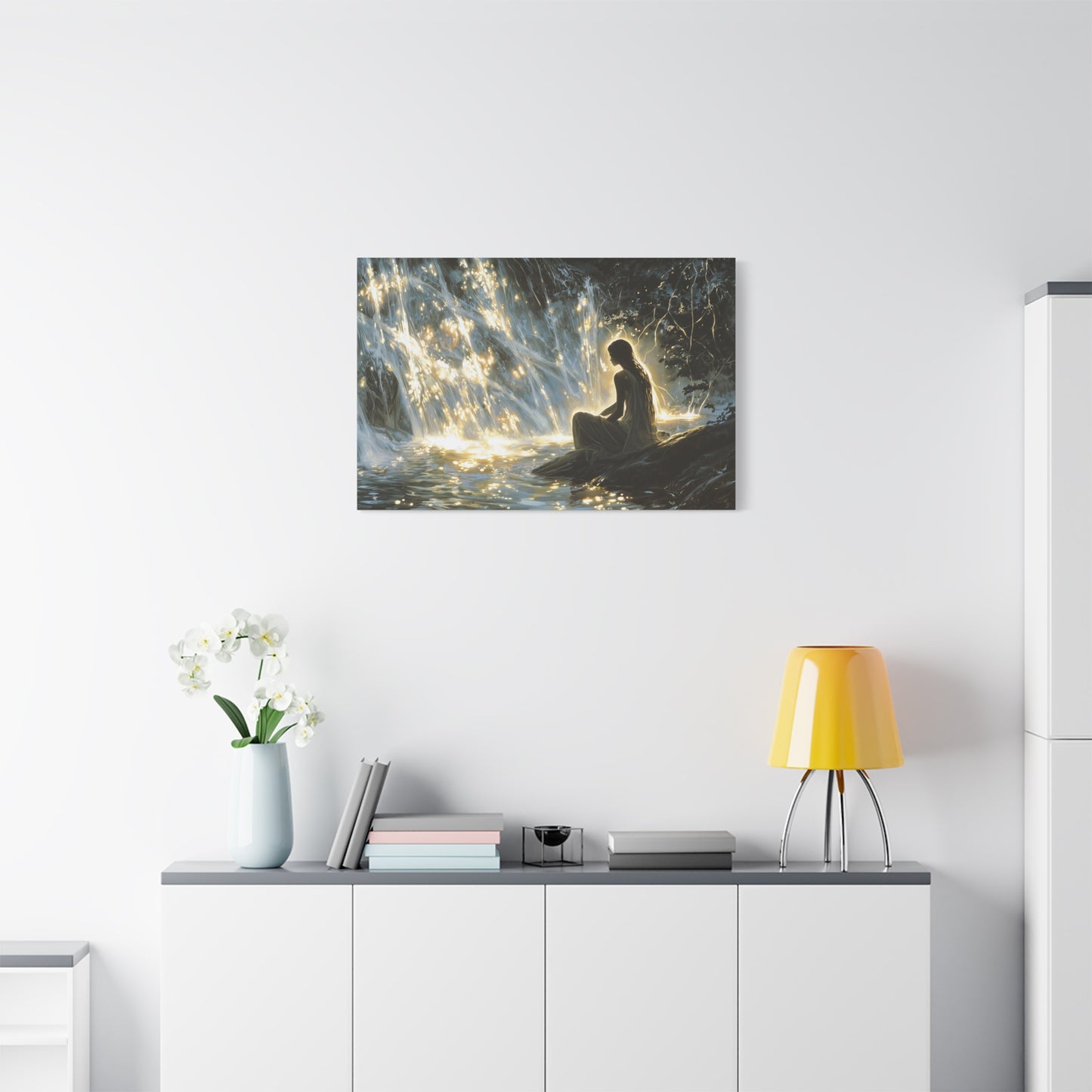 Silent Stream Canvas Print