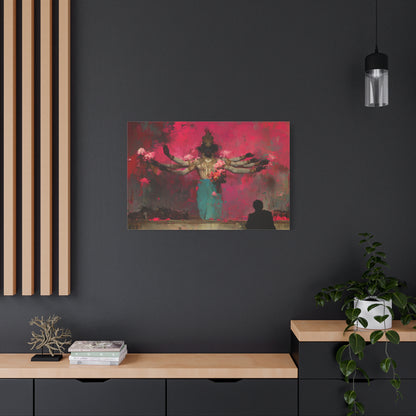 Eldritch Blooming Canvas Print