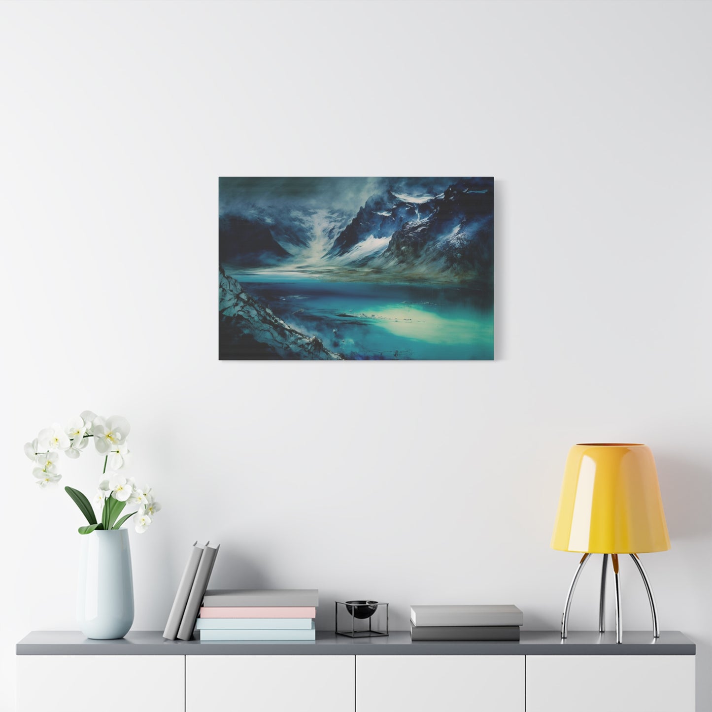 The Balance of Ice Canvas Print