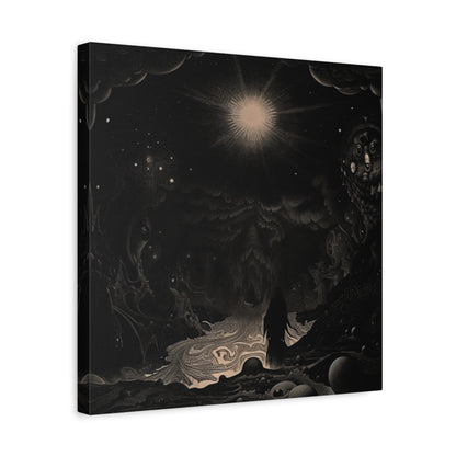 Shadow's Passage Canvas Print