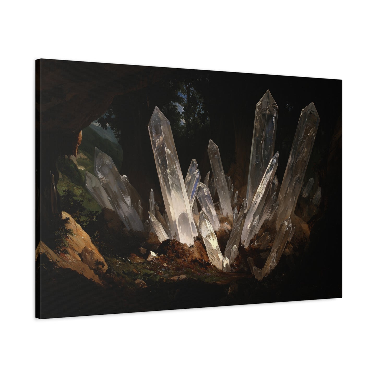 The Crystal Dream Canvas Print