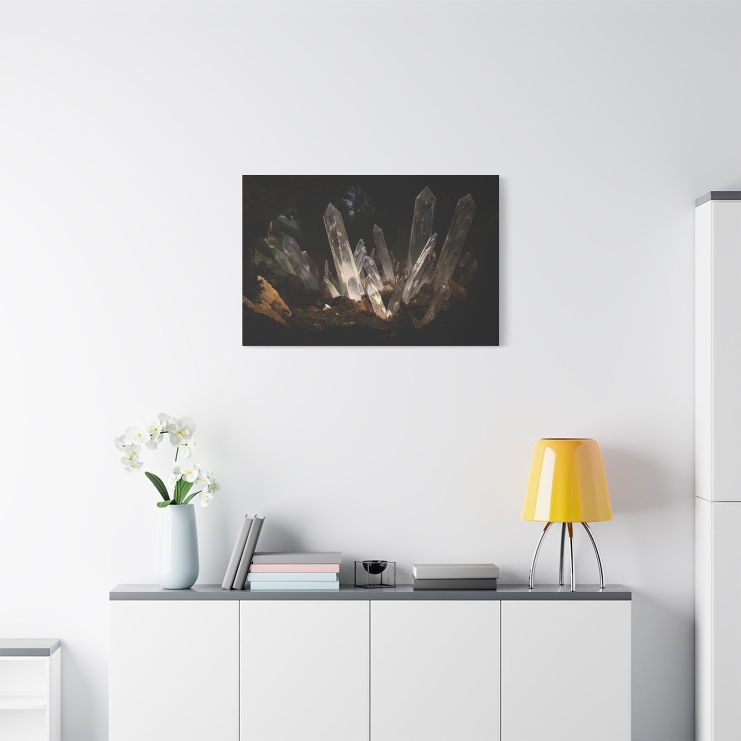 The Crystal Dream Canvas Print