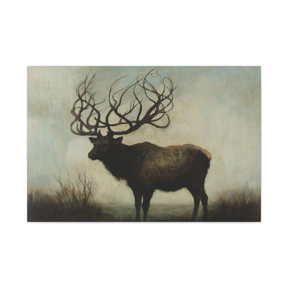 Stag of Yore Canvas Print