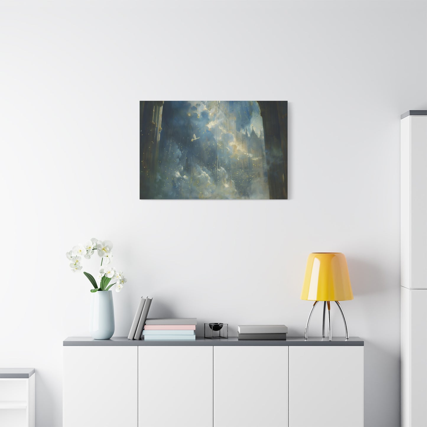 Aetherial Citadel Canvas Print