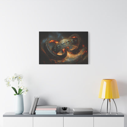 The Cosmic Gaze Canvas Print