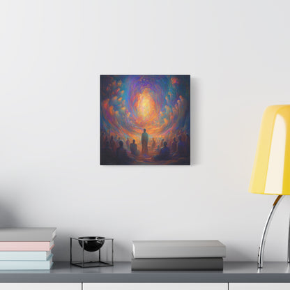 Souls in Silence Canvas Print