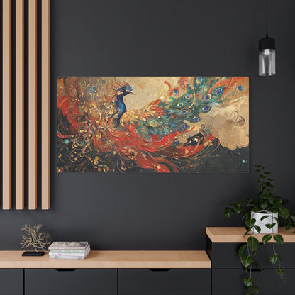 Flight of Fire Canvas Print