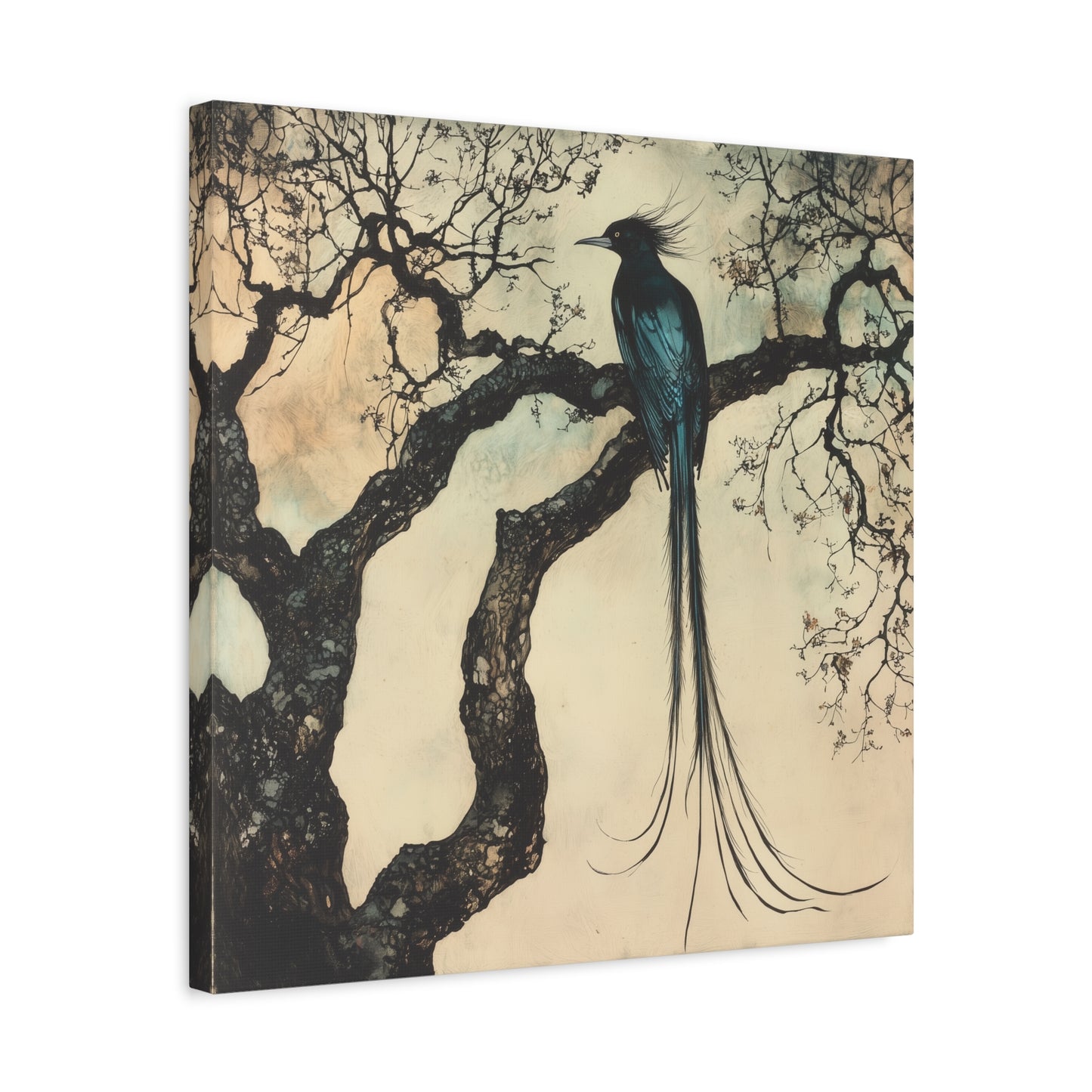 Whispers of Eldritch Wings Canvas Print