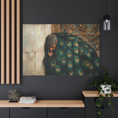 Veil of Eldritch Plumes Canvas Print